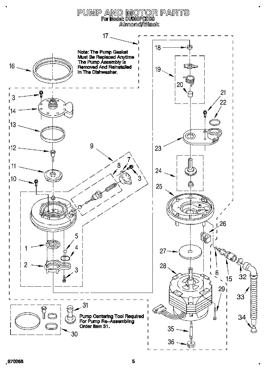 04 - PUMP AND MOTOR