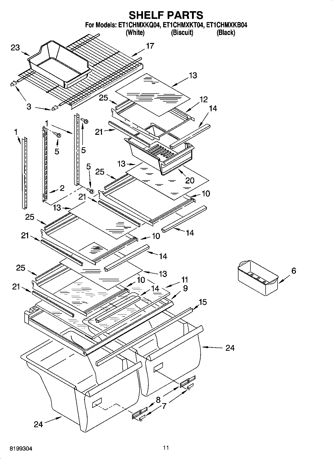 06 - SHELF PARTS, OPTIONAL PARTS