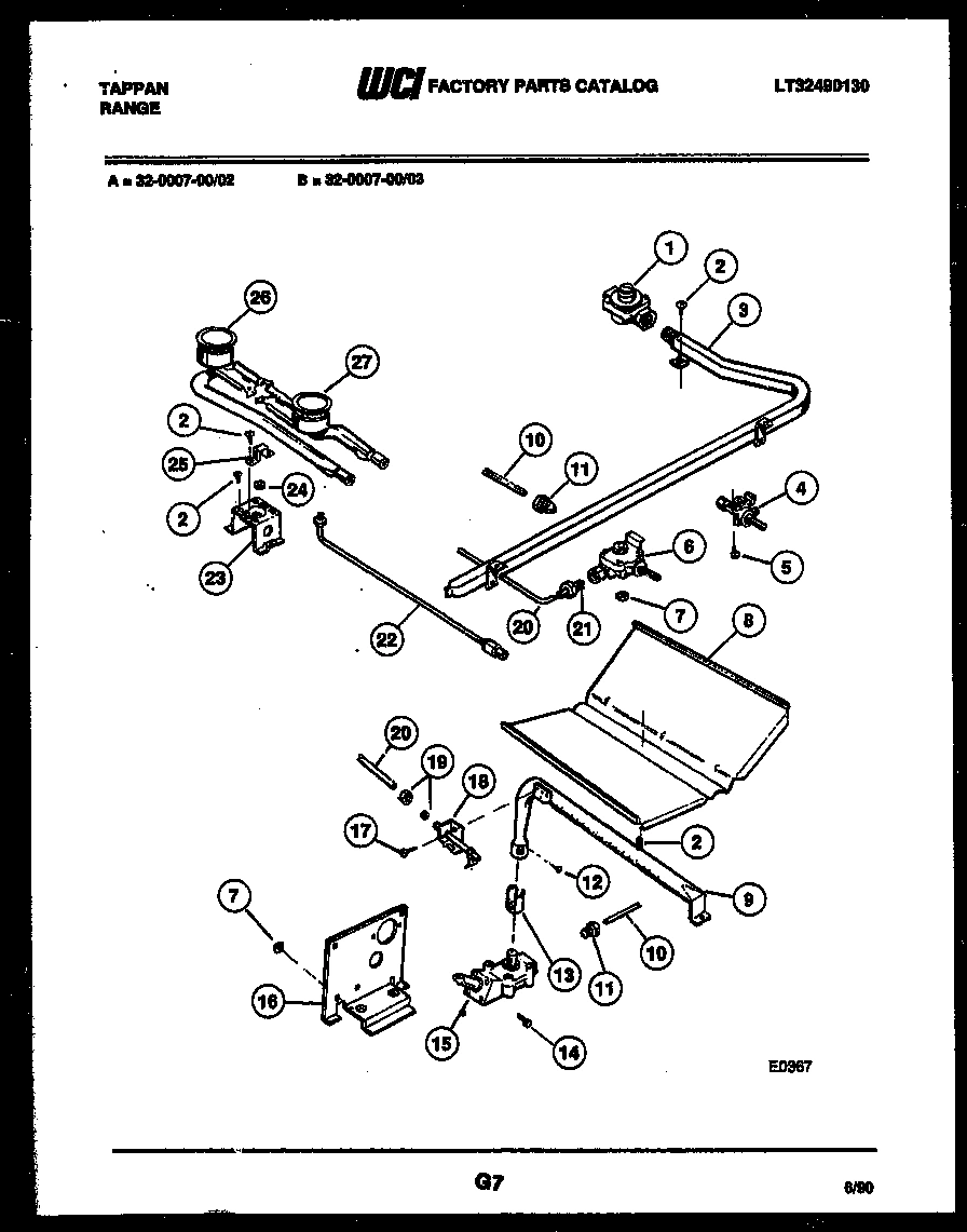 06 - BURNER, MANIFOLD AND GAS CONTROL