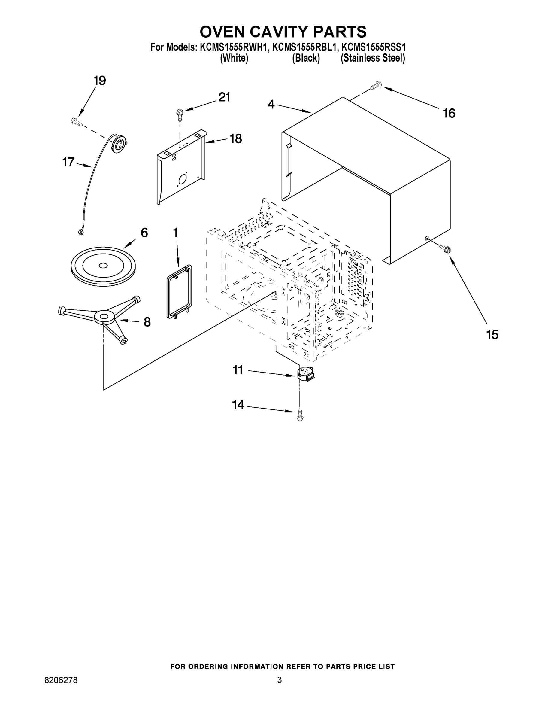 03 - OVEN CAVITY PARTS
