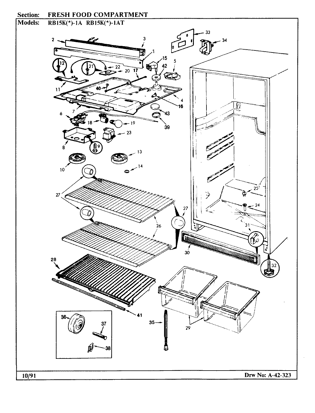 03 - FRESH FOOD COMPARTMENT