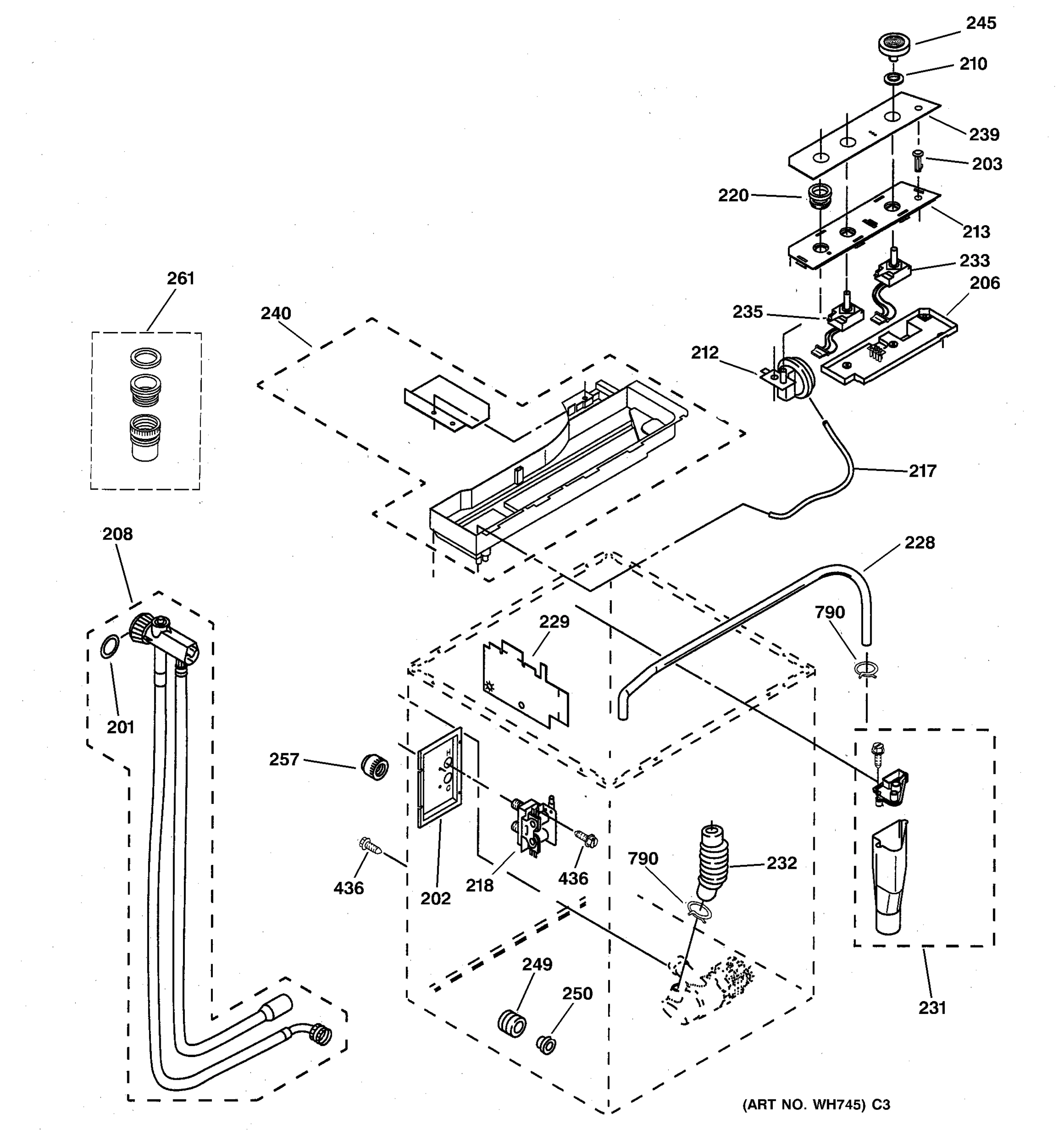 CONTROLS & REAR PANEL PARTS