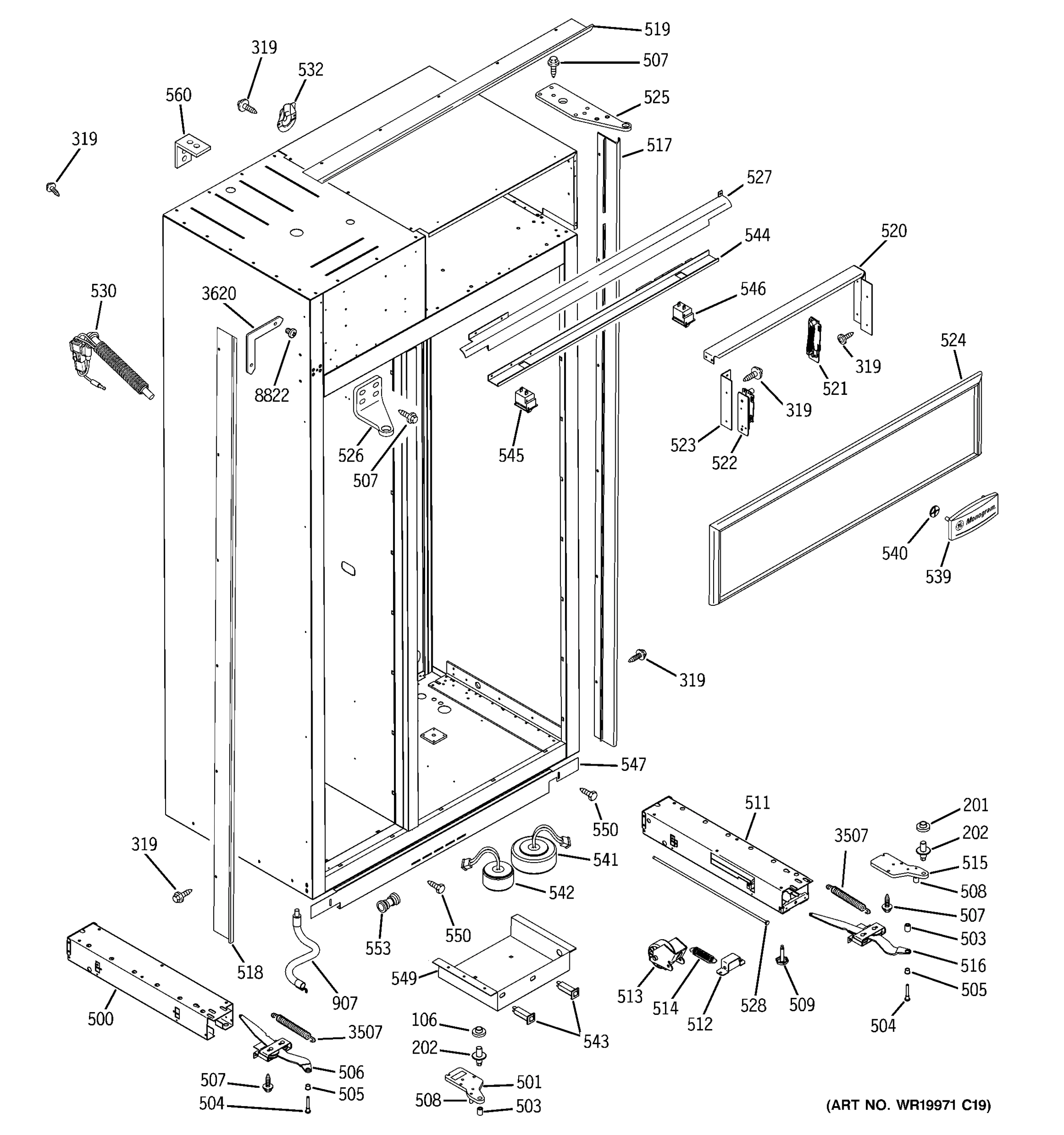 CASE PARTS
