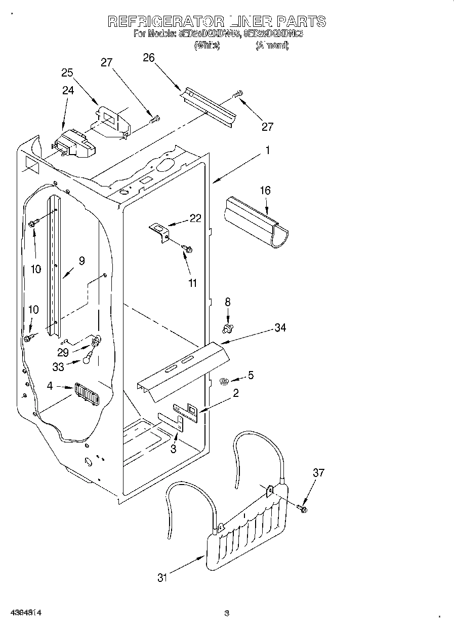 02 - REFRIGERATOR LINER