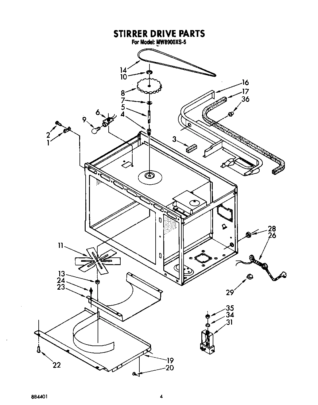 03 - STIRRER DRIVE , LIT/OPTIONAL