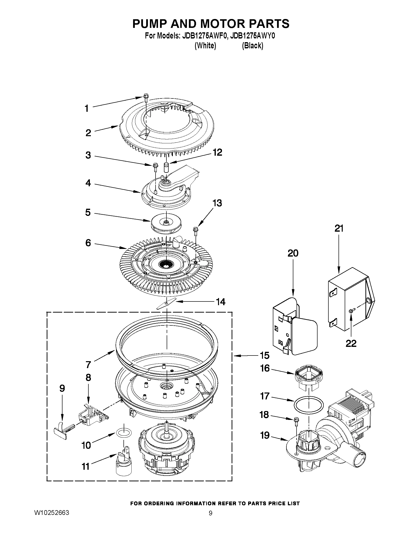 08 - PUMP AND MOTOR PARTS