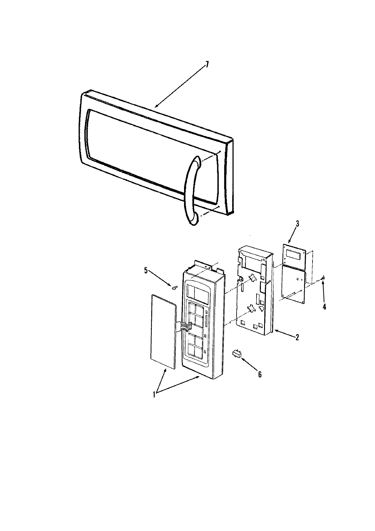 04 - CONTROL PANEL/DOOR ASSEMBLY