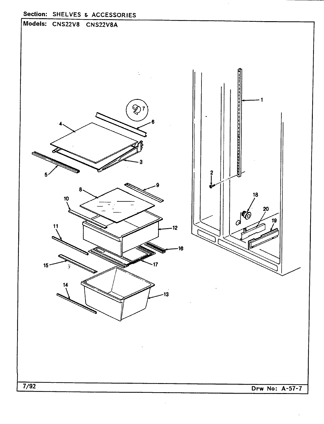 04 - SHELVES & ACCESSORIES