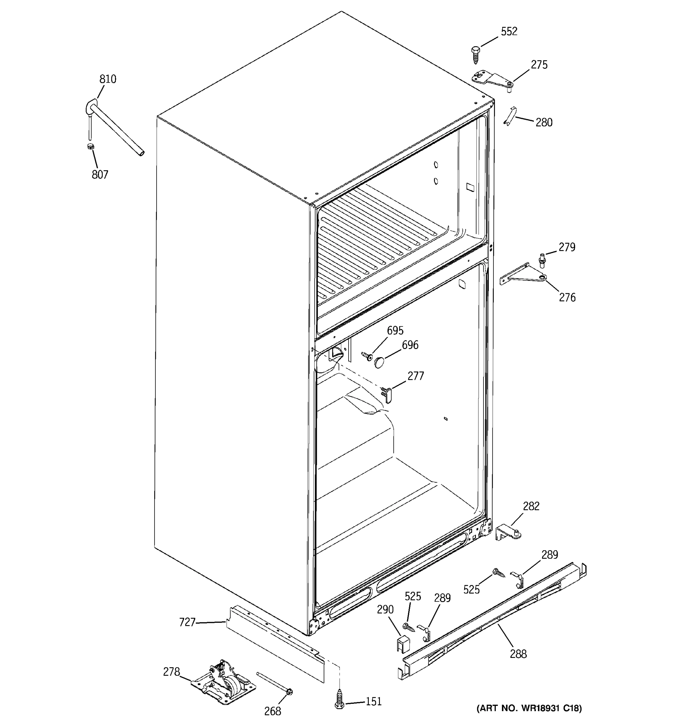CASE PARTS