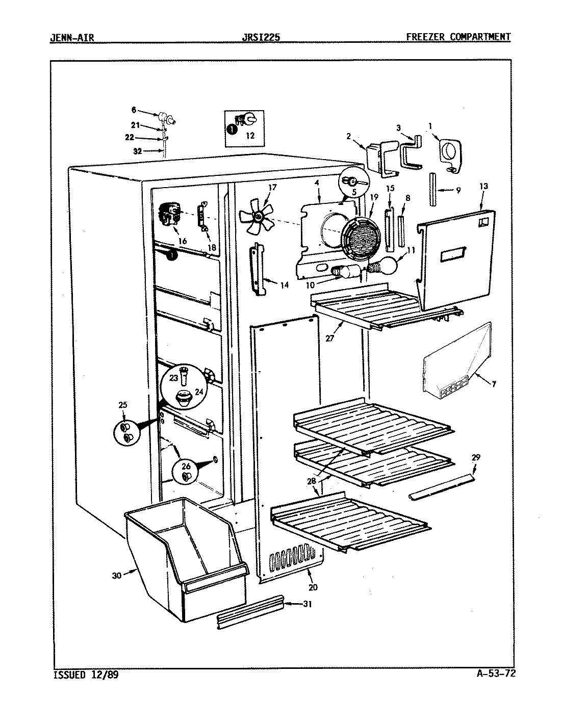 01 - FREEZER COMPARTMENT