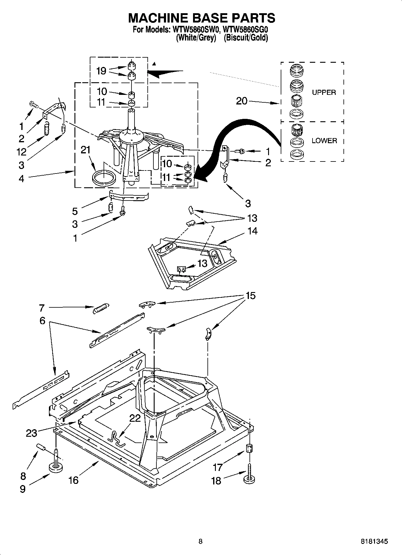 05 - MACHINE BASE PARTS