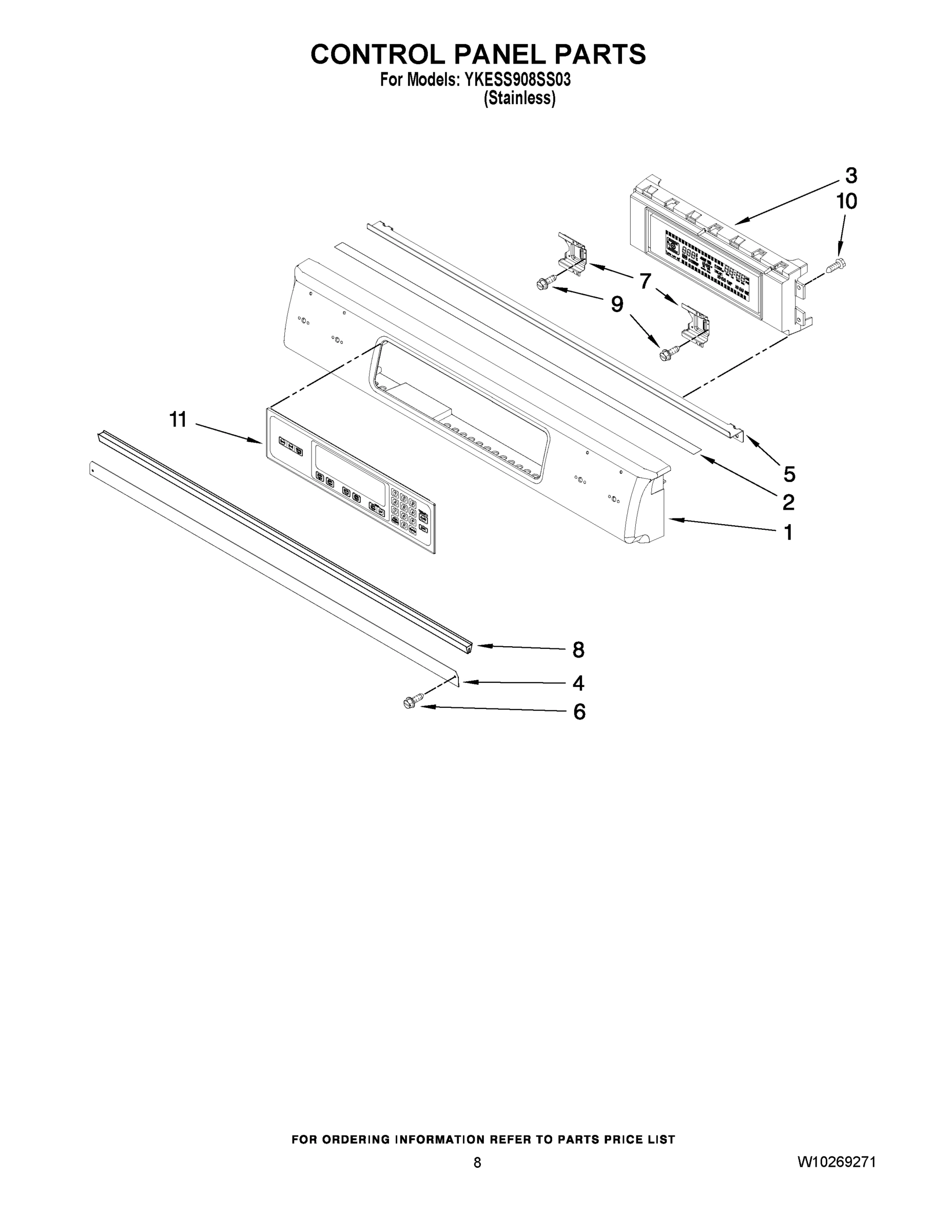 05 - CONTROL PANEL PARTS