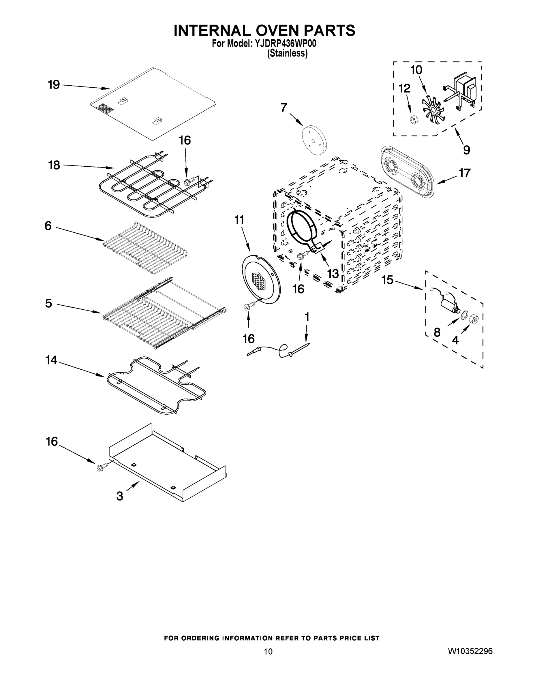 07 - INTERNAL OVEN PARTS