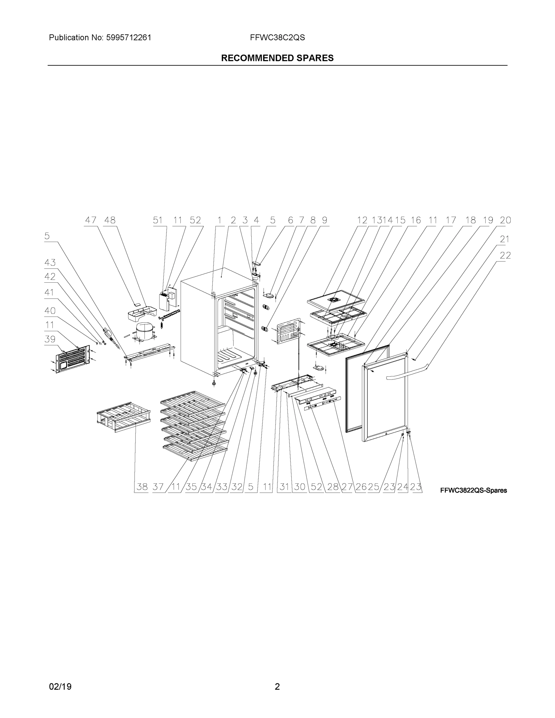 02 - RECOMMENDED SPARES