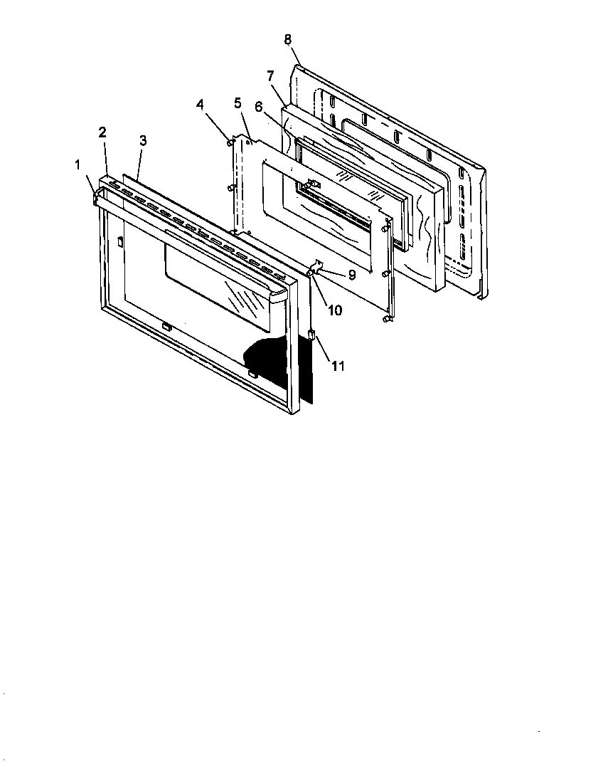 05 - OVEN DOOR ASSY