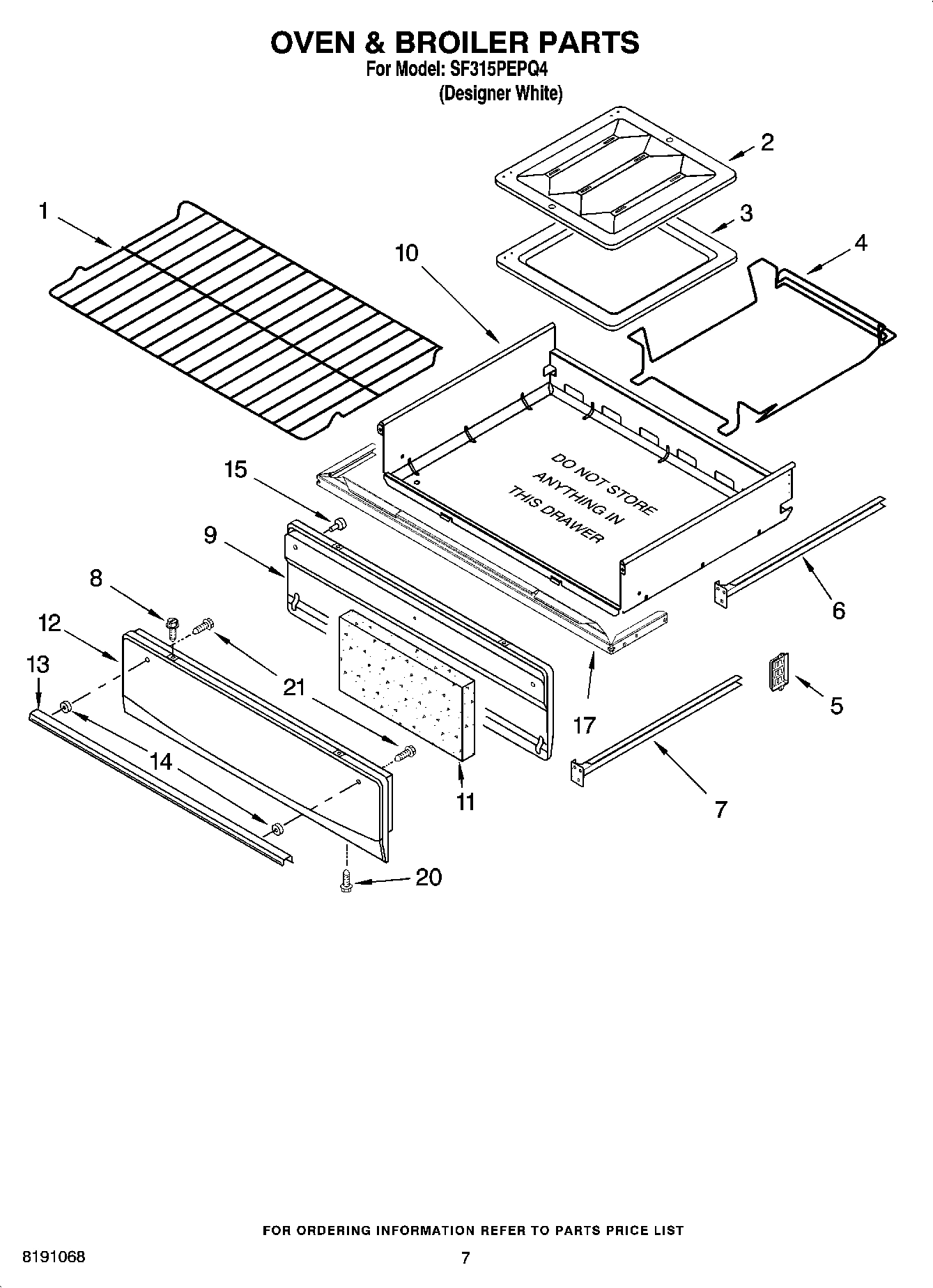 05 - OVEN & BROILER PARTS