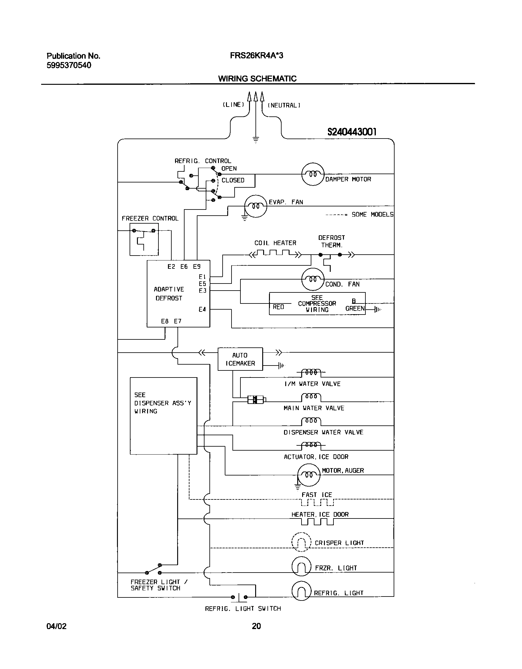 20 - WIRING SCHEMATIC