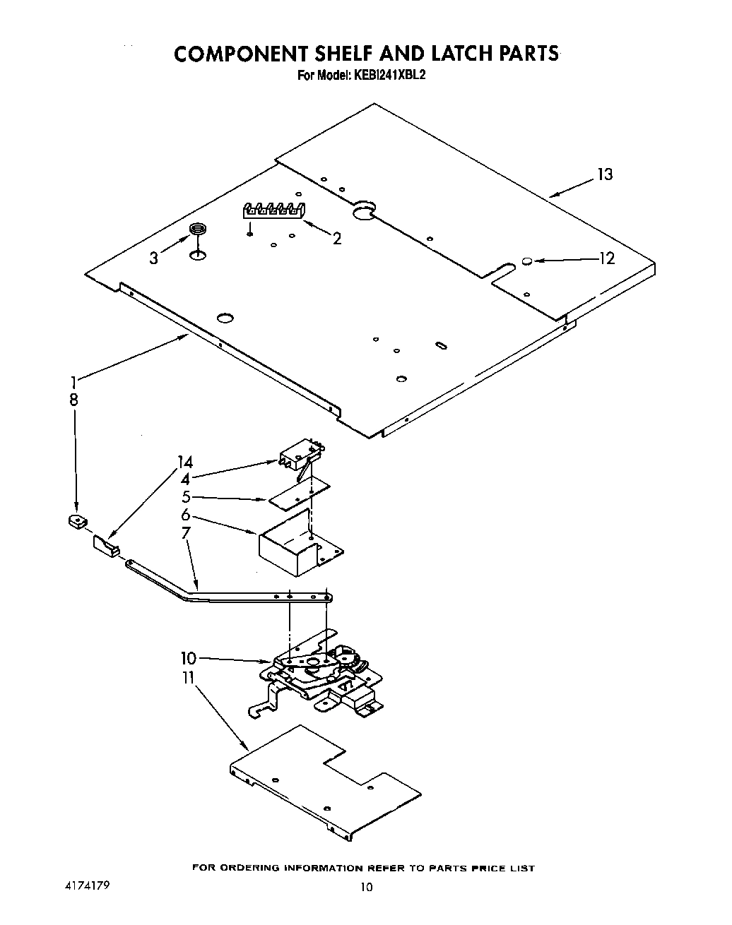 07 - COMPONENT SHELF AND LATCH