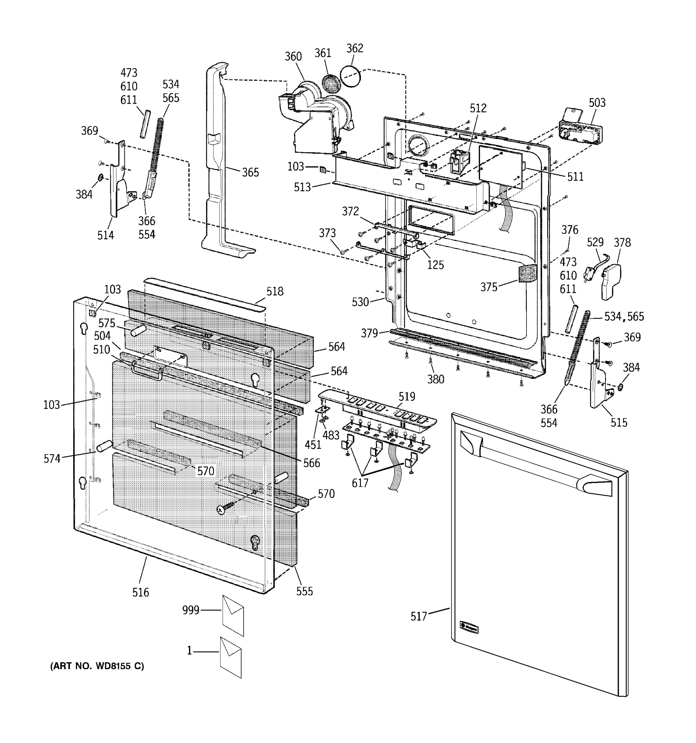 DOOR ASSEMBLY
