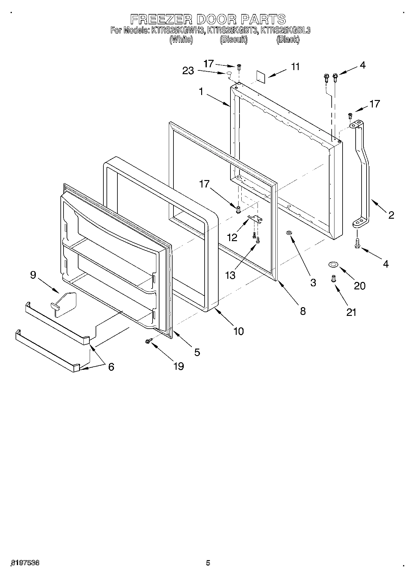 03 - FREEZER DOOR