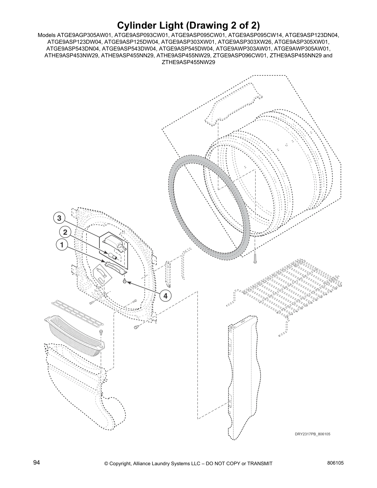 Cylinder Light (Drawing 2 of 2)
