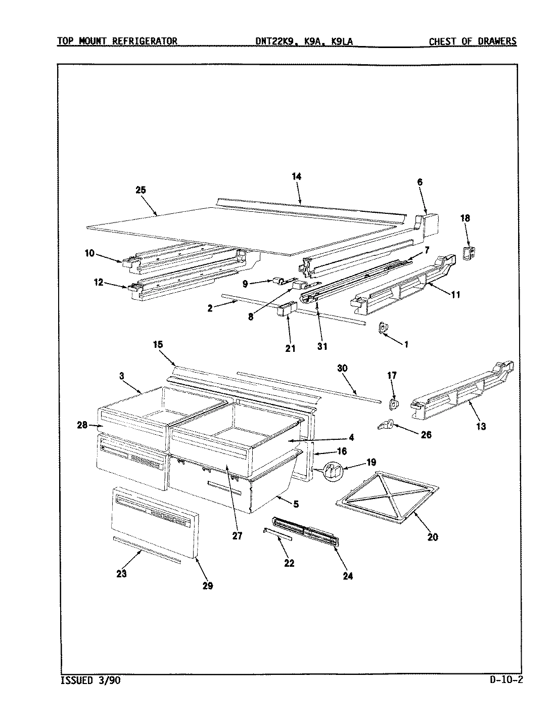 01 - CHEST OF DRAWERS