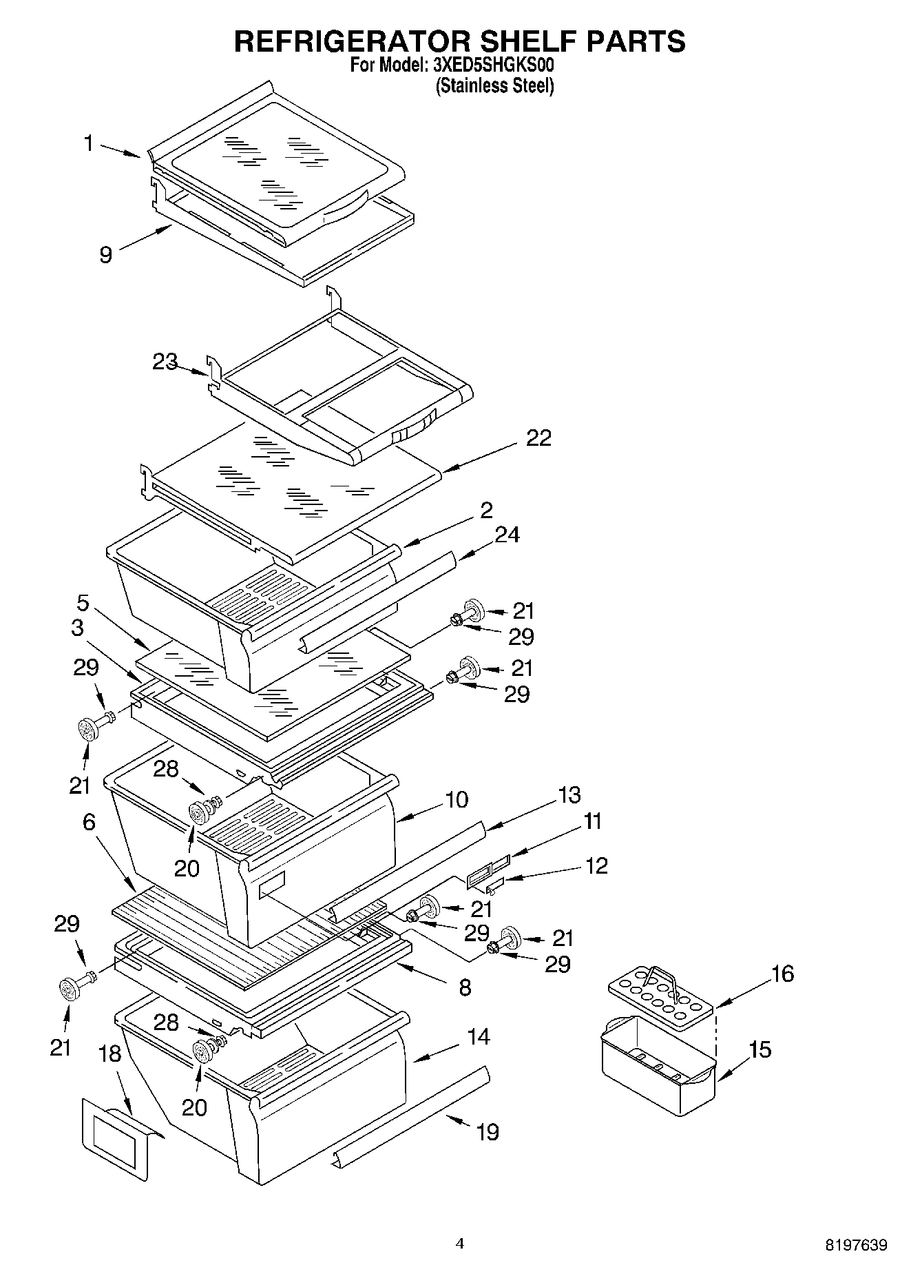 03 - REFRIGERATOR SHELF