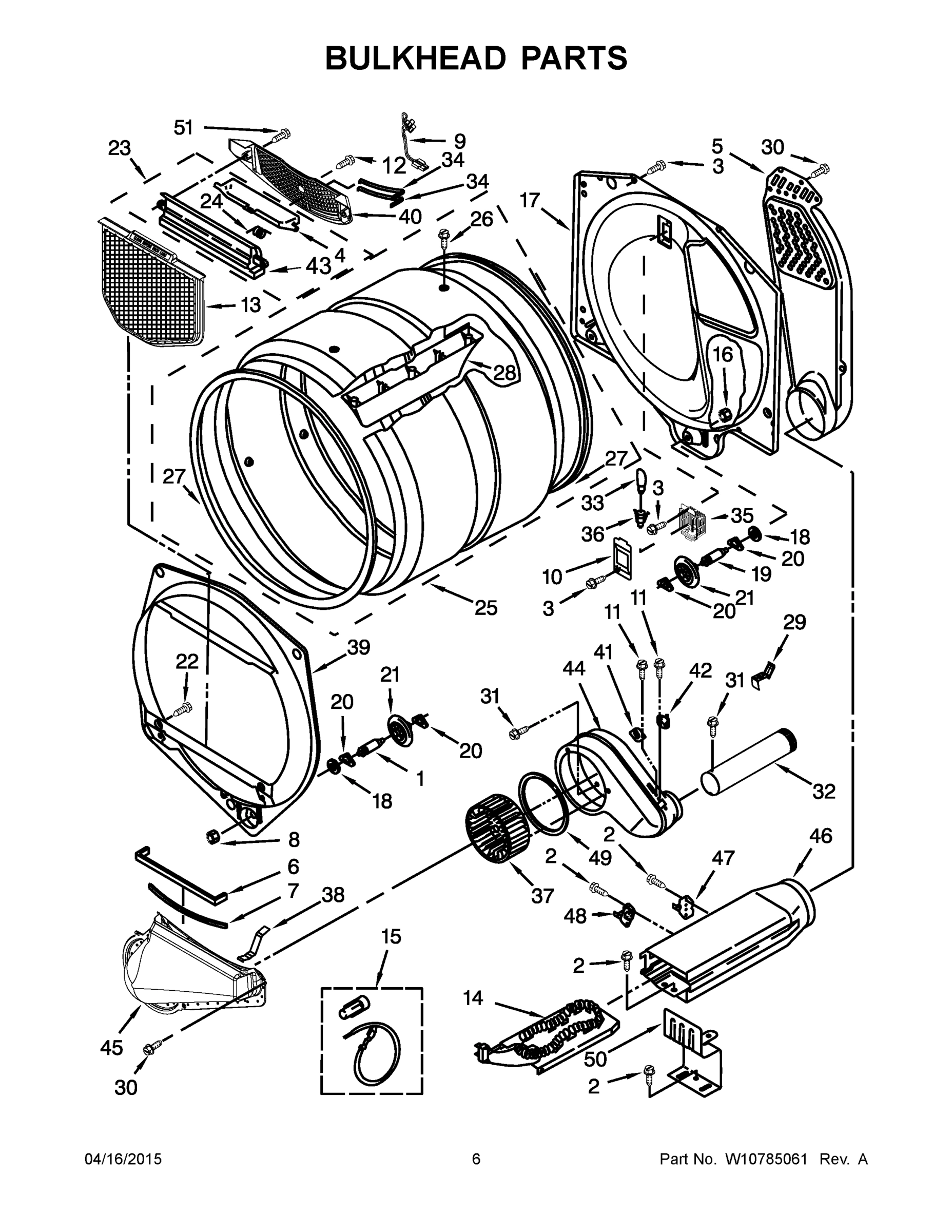 04 - BULKHEAD PARTS