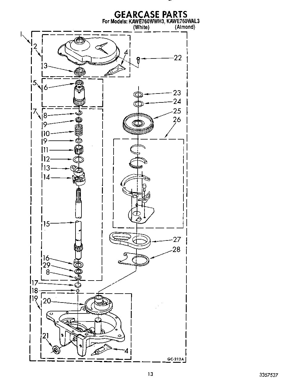 10 - GEARCASE