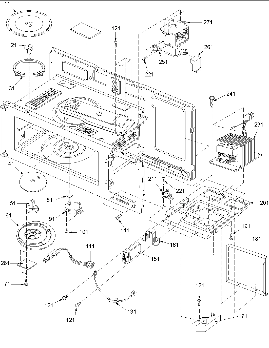 04 - Magnetron, Transformer and Turntable