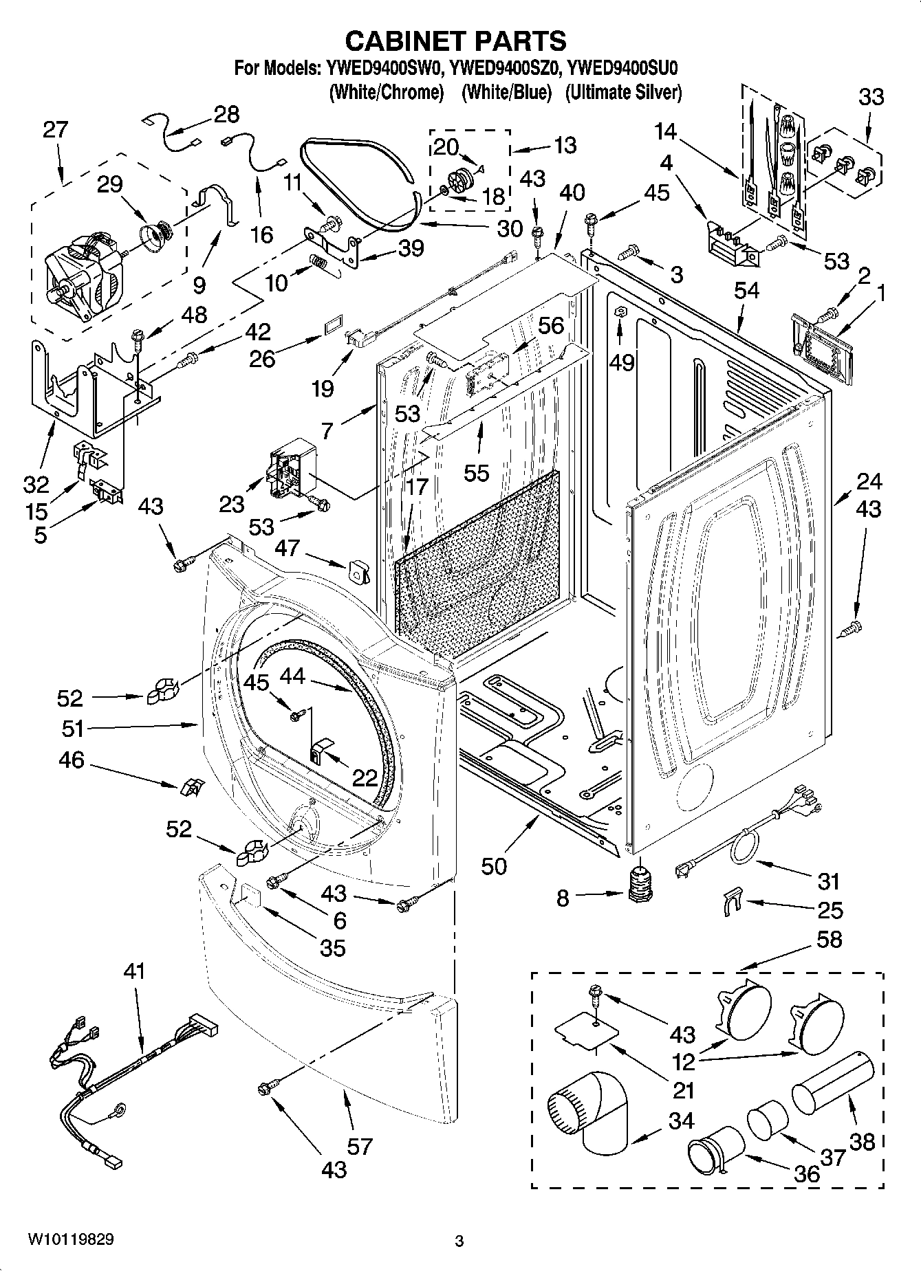 02 - CABINET PARTS