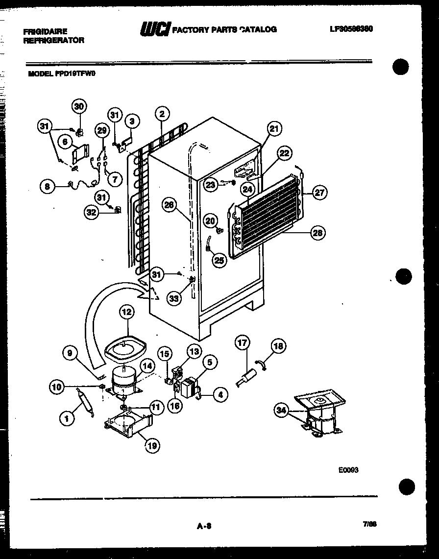 05 - SYSTEM AND AUTOMATIC DEFROST PARTS