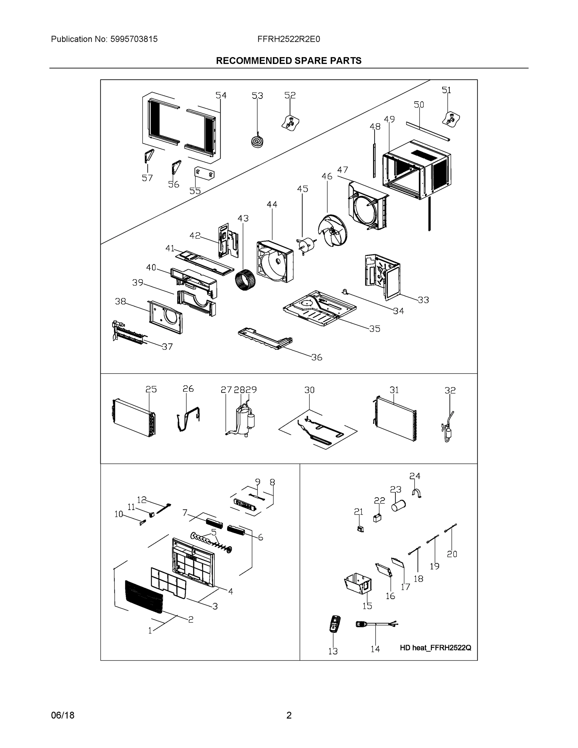 02 - RECOMMENDED SPARE PARTS