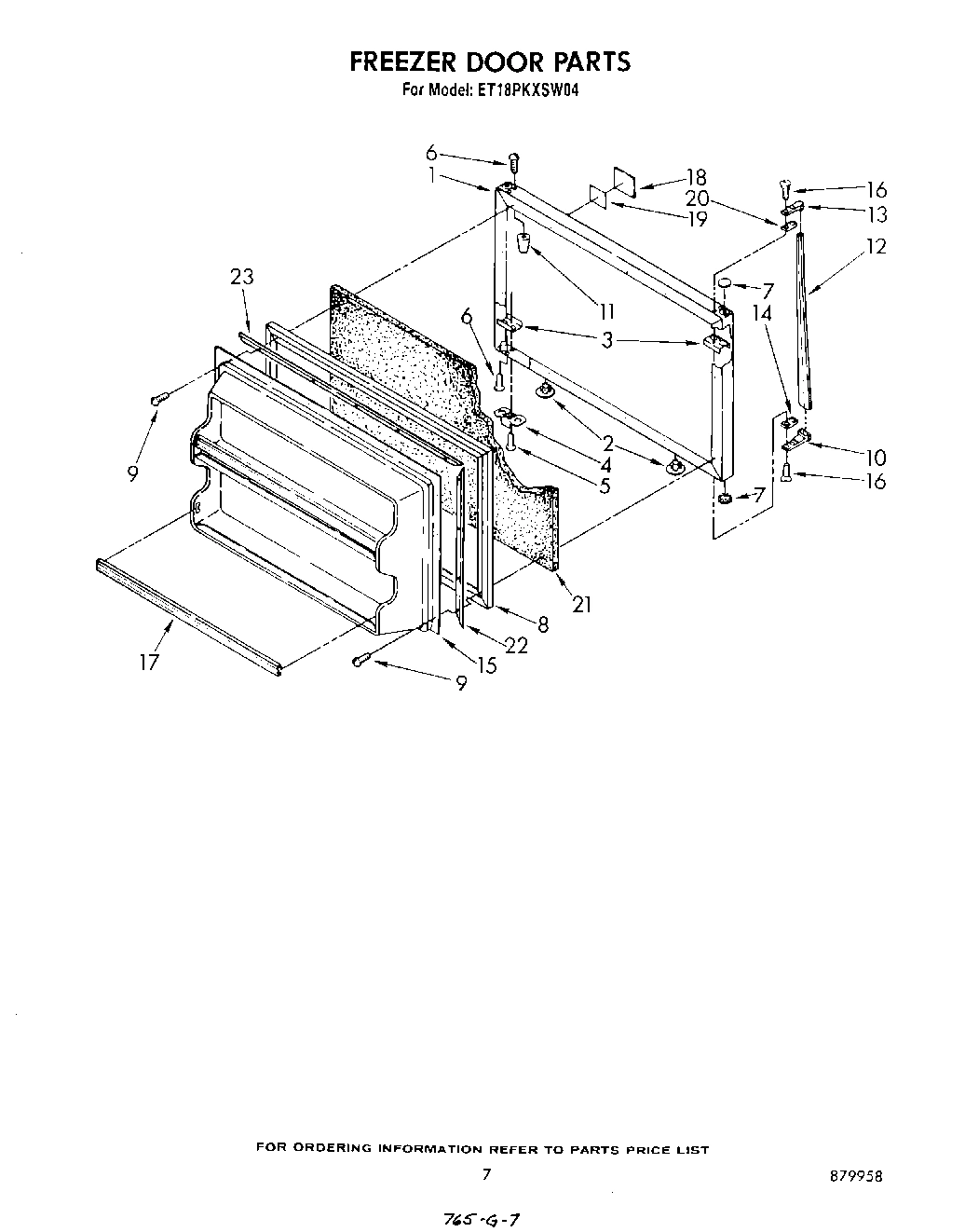 06 - FREEZER DOOR