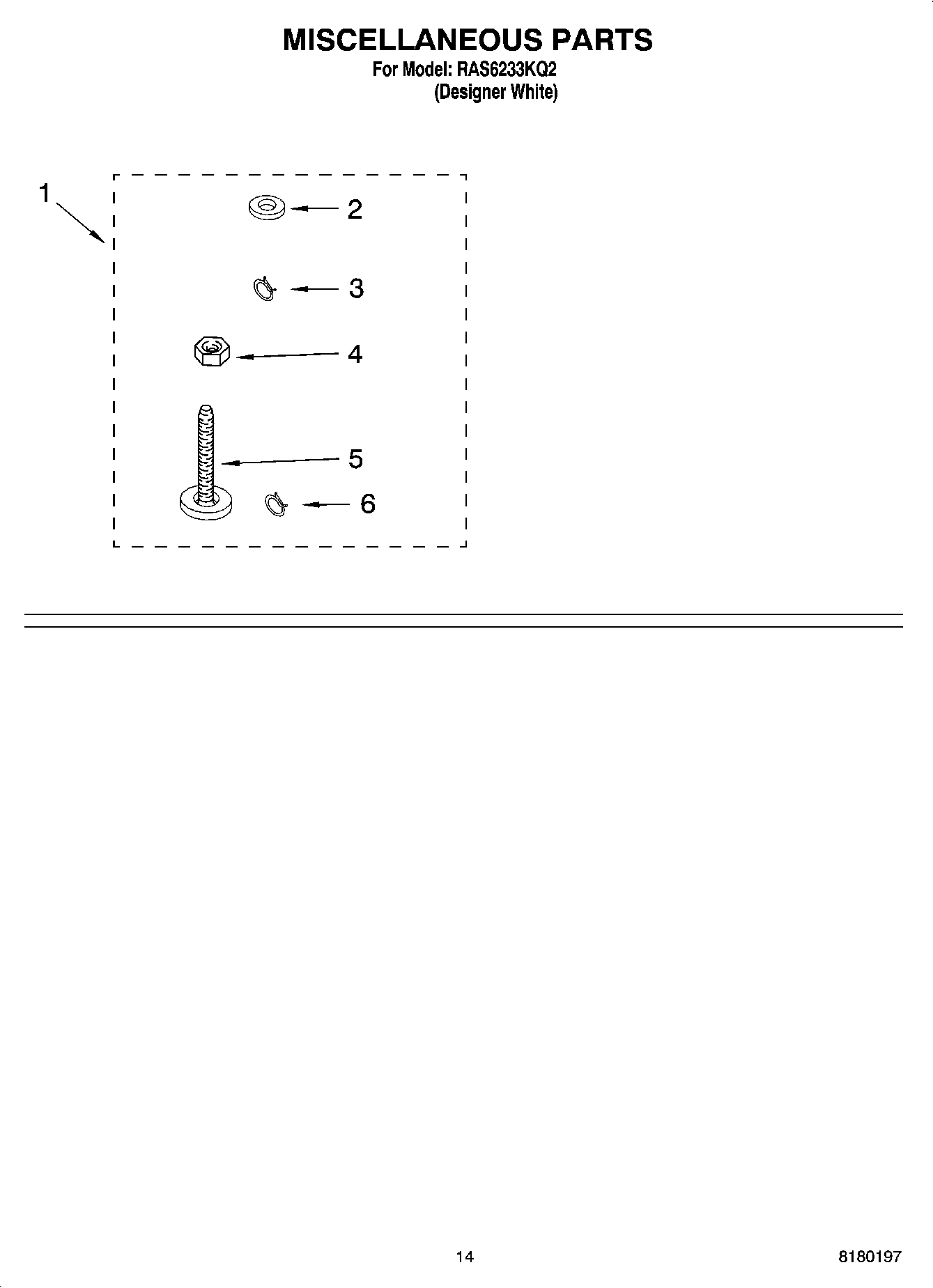10 - MISCELLANEOUS PARTS - OPTIONAL PARTS (NOT INCLUDED)