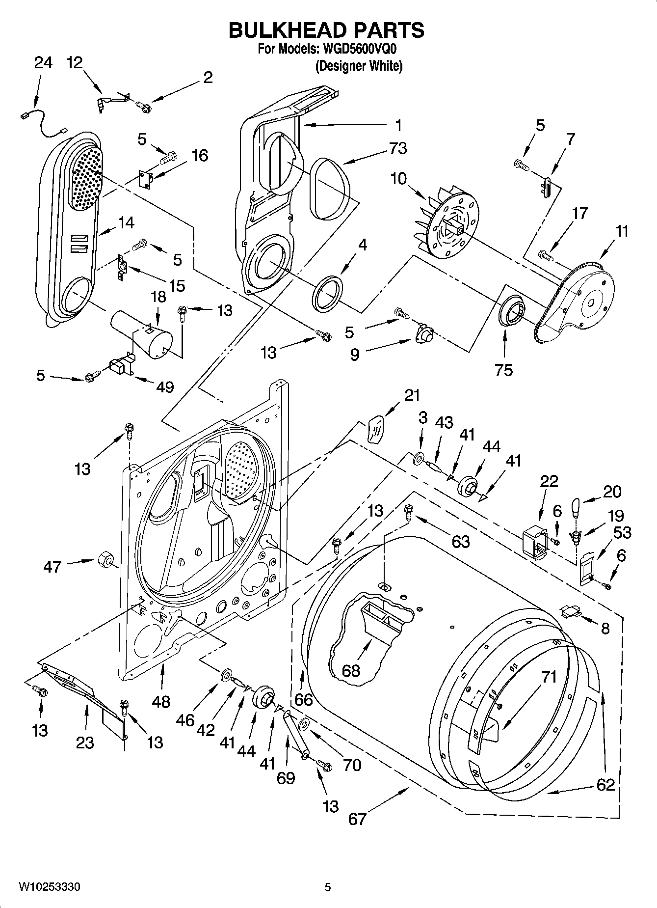 03 - BULKHEAD PARTS