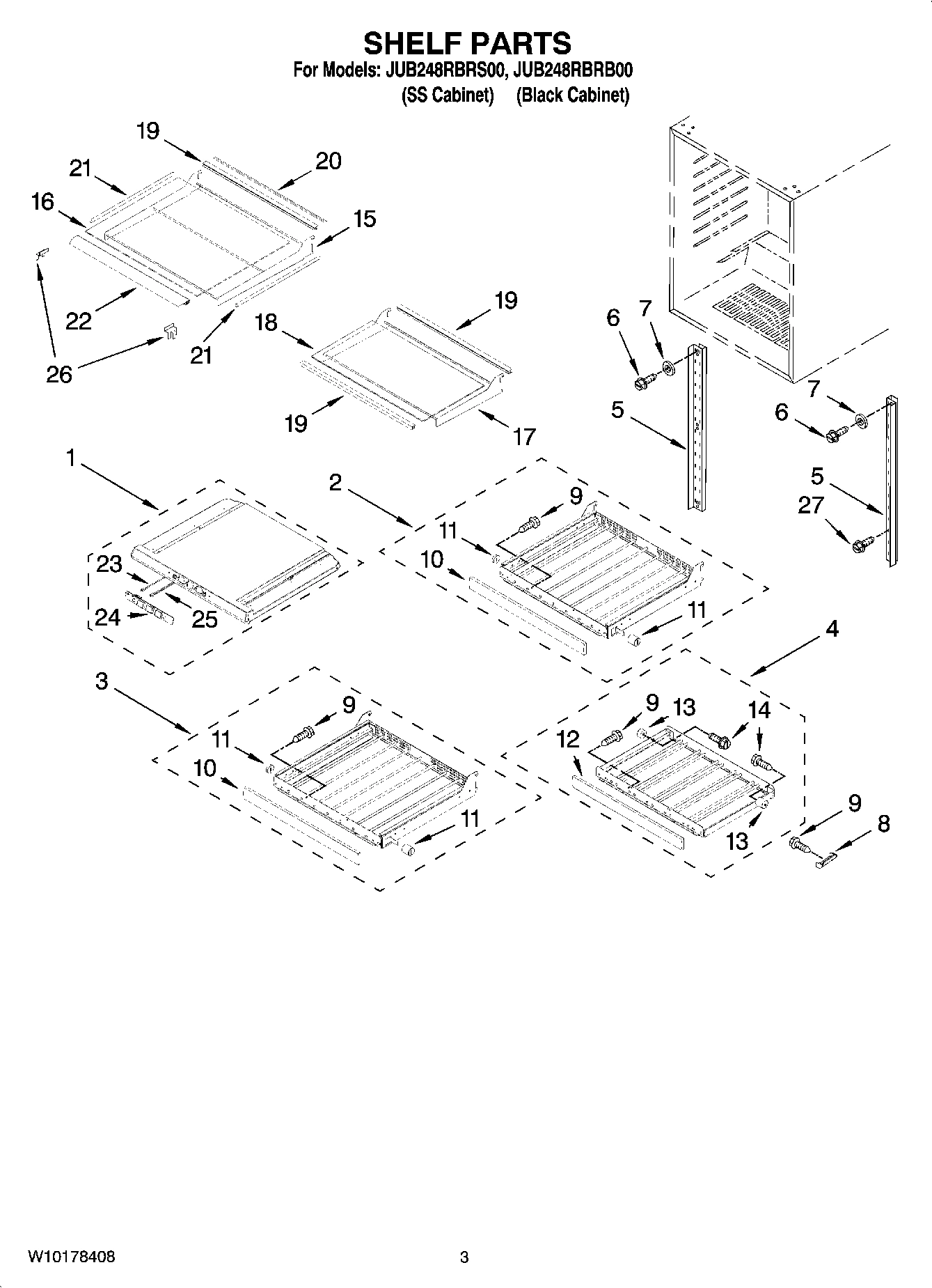 02 - SHELF PARTS
