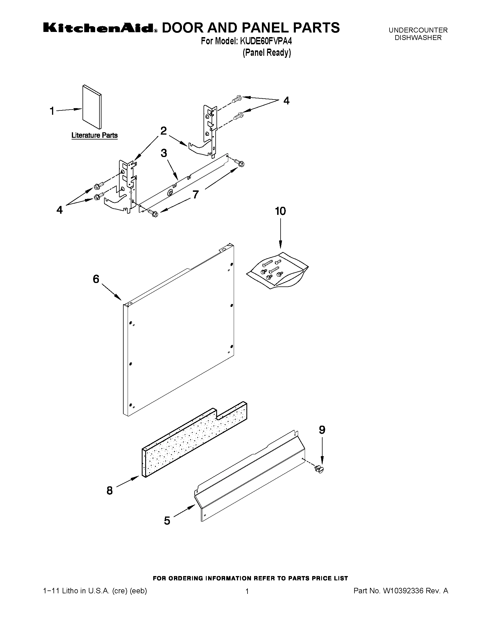 01 - DOOR AND PANEL PARTS
