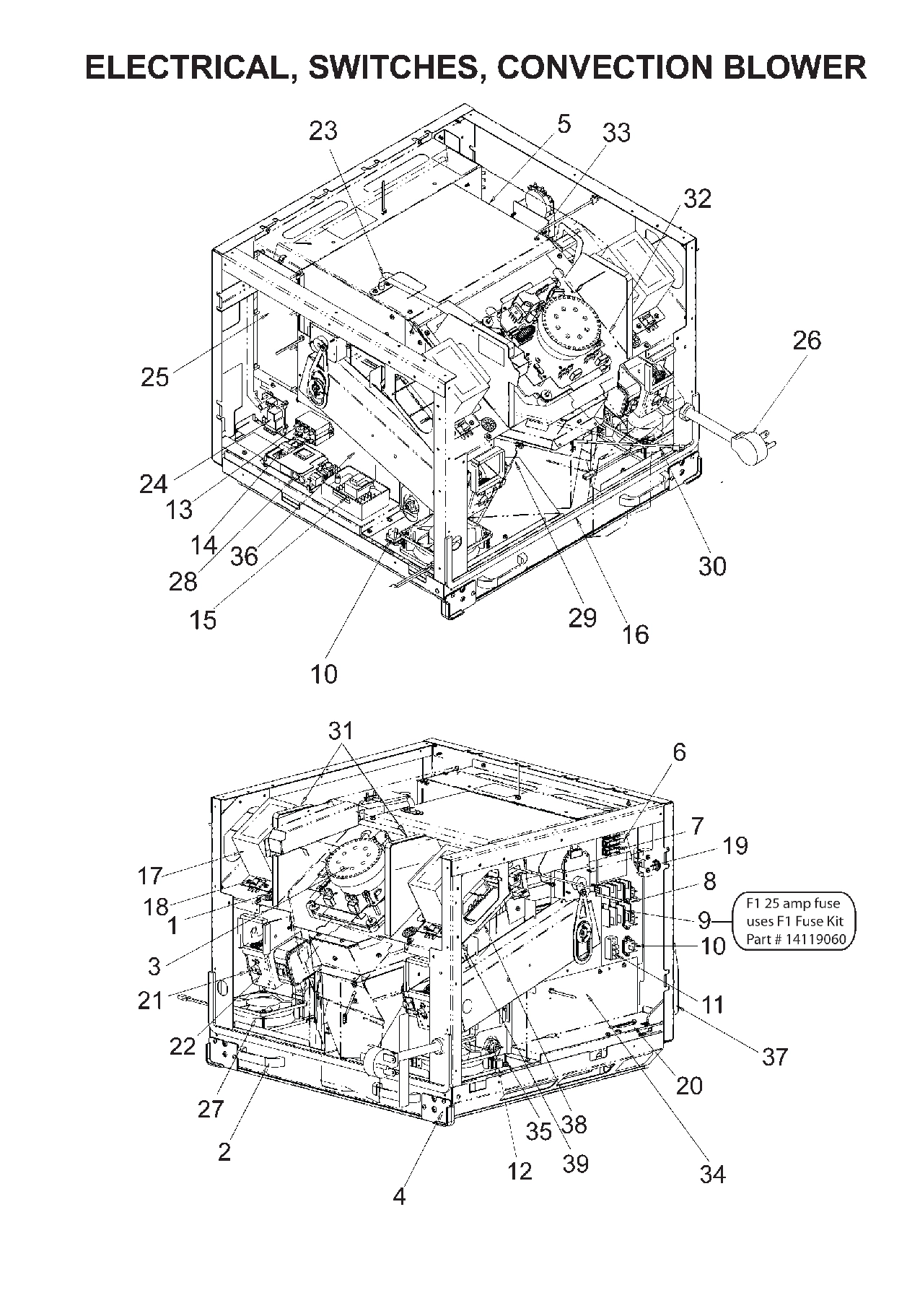 Electrical, Switches, Convection Blower