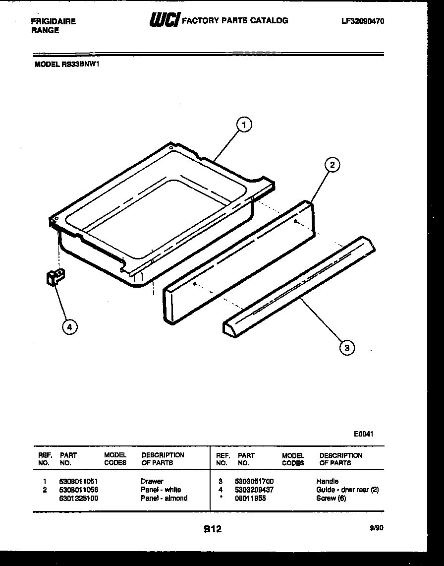 07 - DRAWER PARTS