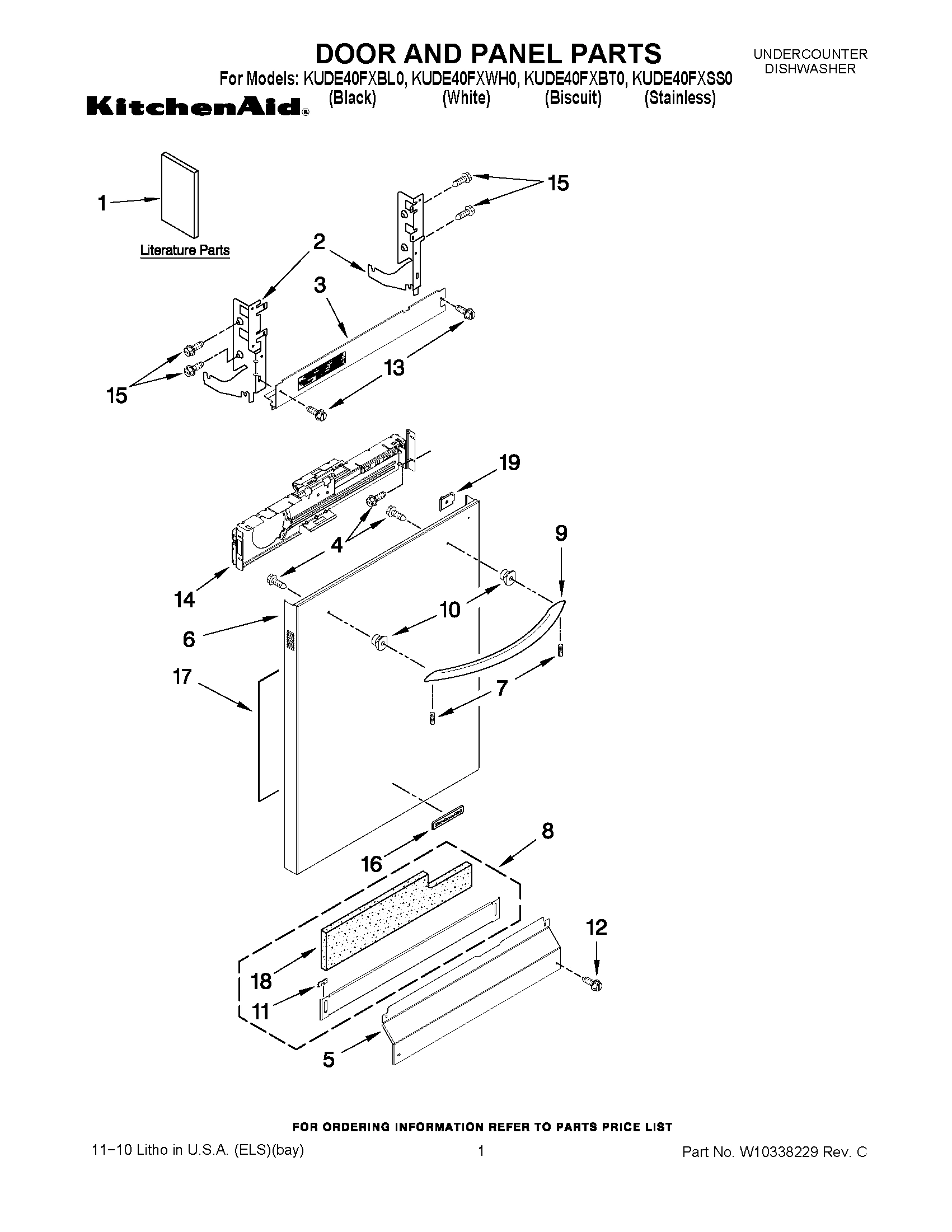 01 - DOOR AND PANEL PARTS