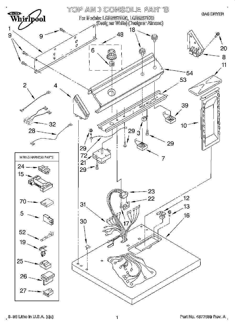 01 - TOP AND CONSOLE, LIT/OPTIONAL