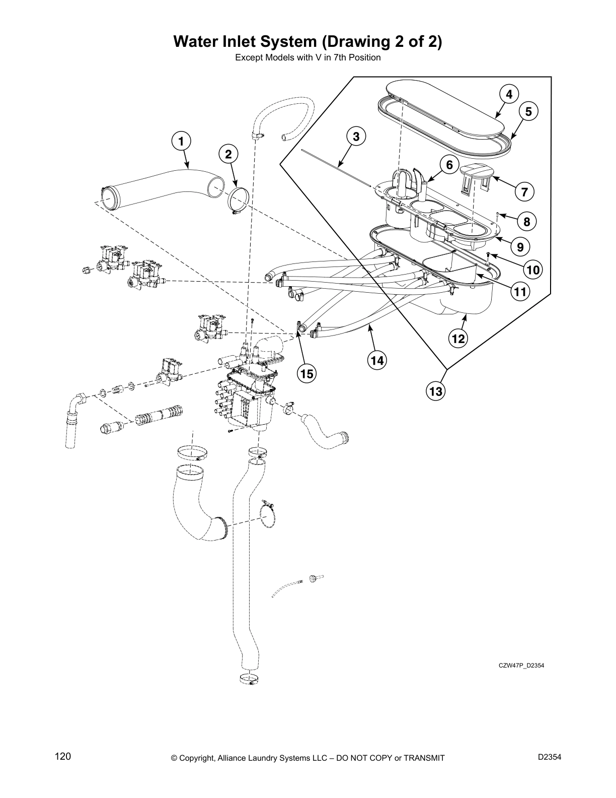 Water Inlet System (Drawing 2 of 2)