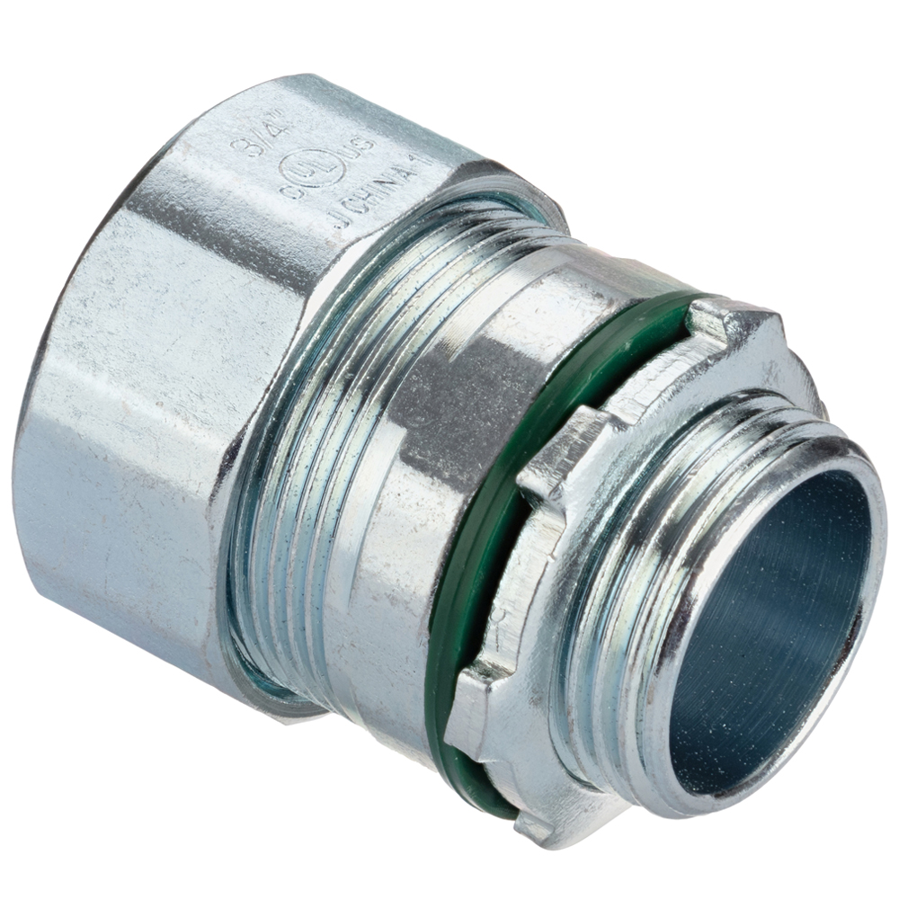 BRI 3001-RT 3/4" STEEL RIGID RAINTIGHT COMPRESSION CONNECTOR (USA)