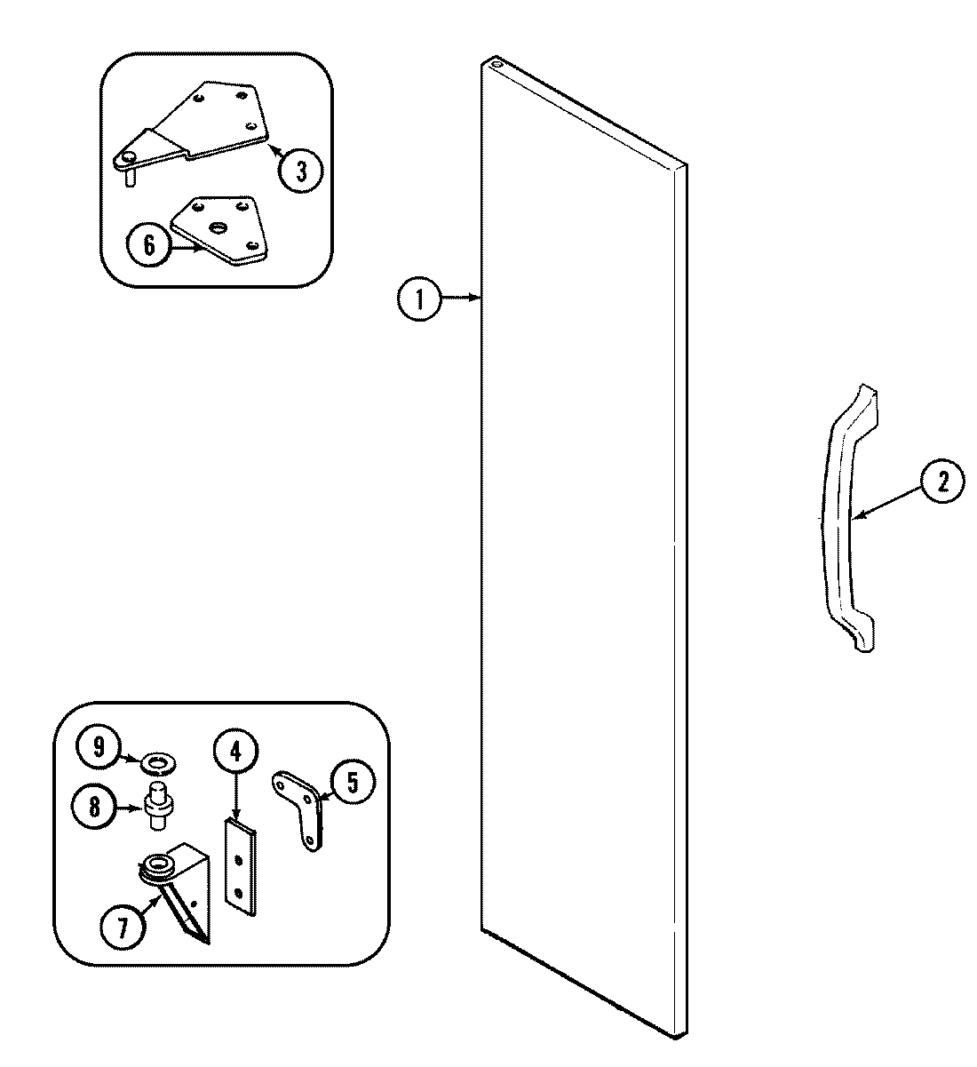 03 - FREEZER OUTER DOOR