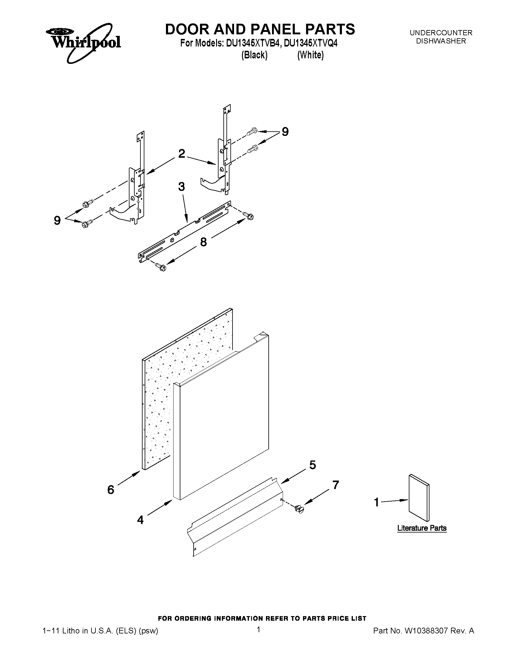 01 - DOOR AND PANEL PARTS