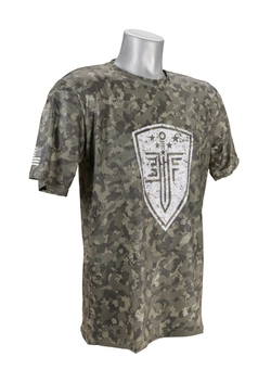 ELITE FORCE FRONT LINE RESOLUTION TEE GREEN CAMO