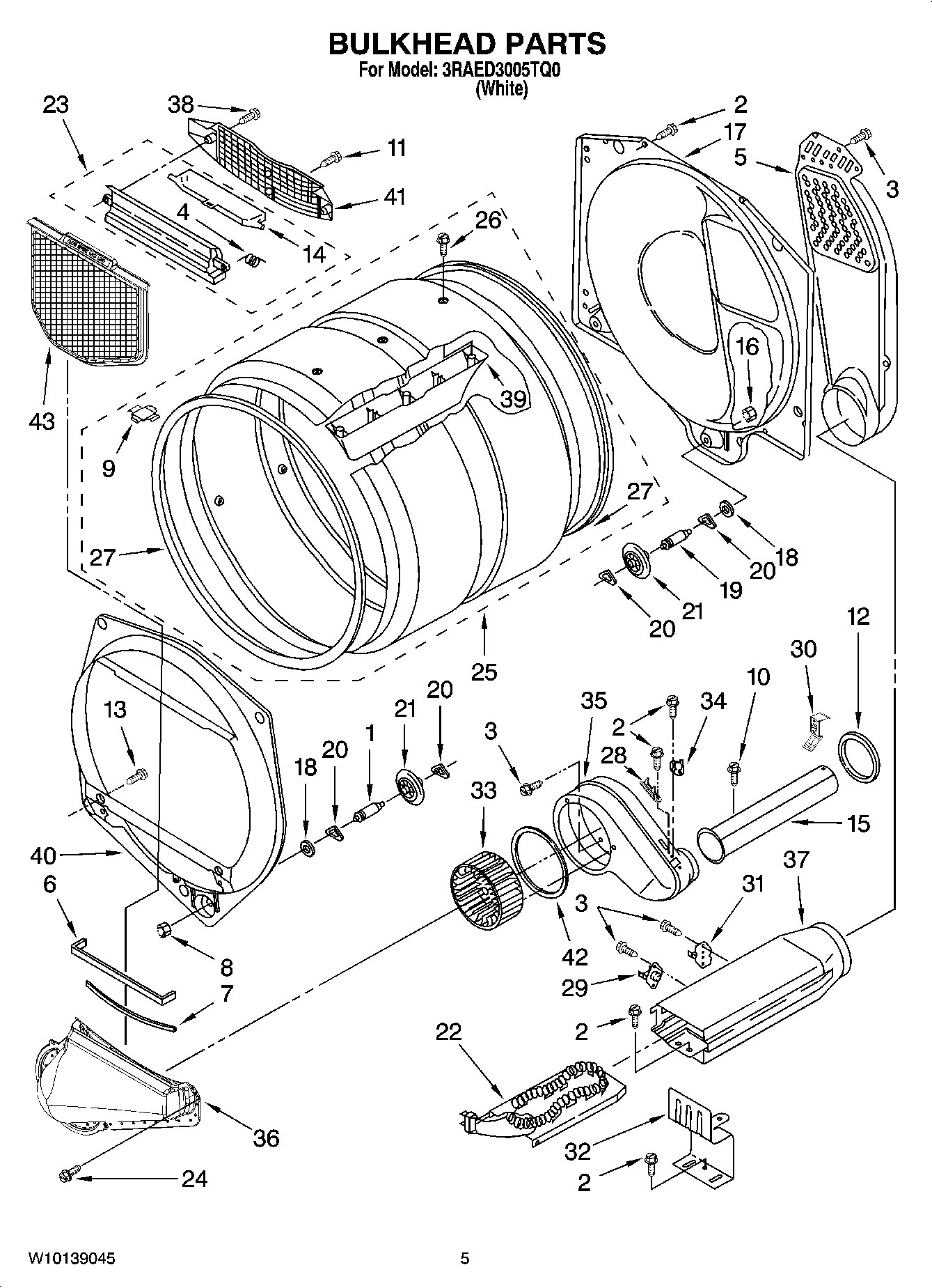 03 - BULKHEAD PARTS, OPTIONAL PARTS (NOT INCLUDED)