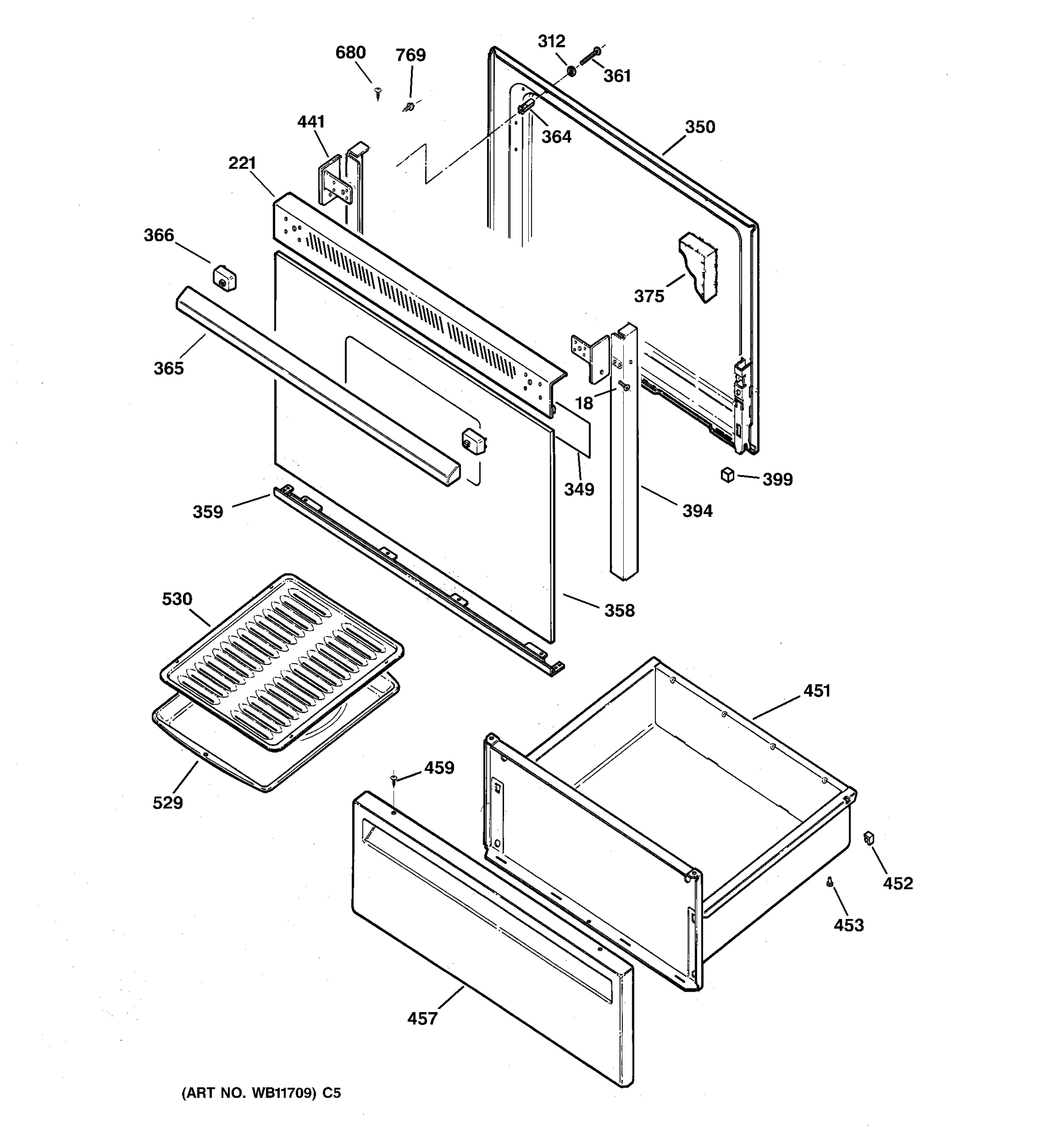 DOOR & DRAWER PARTS