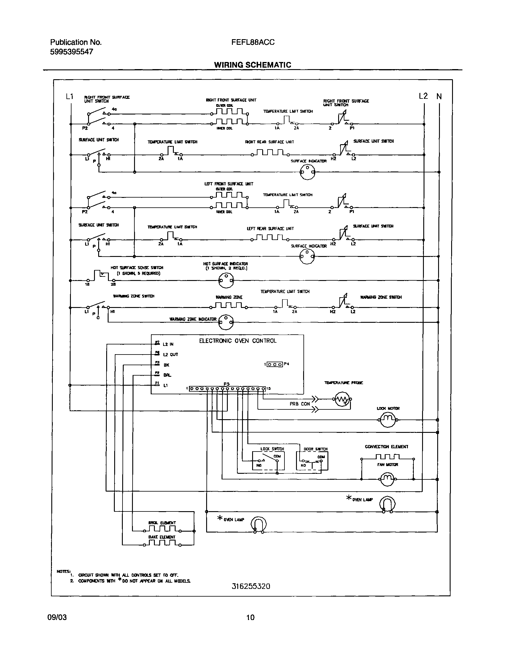 10 - WIRING SCHEMATIC